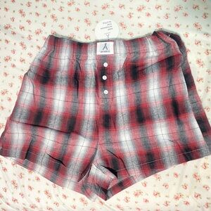 Boxer style sleep shorts